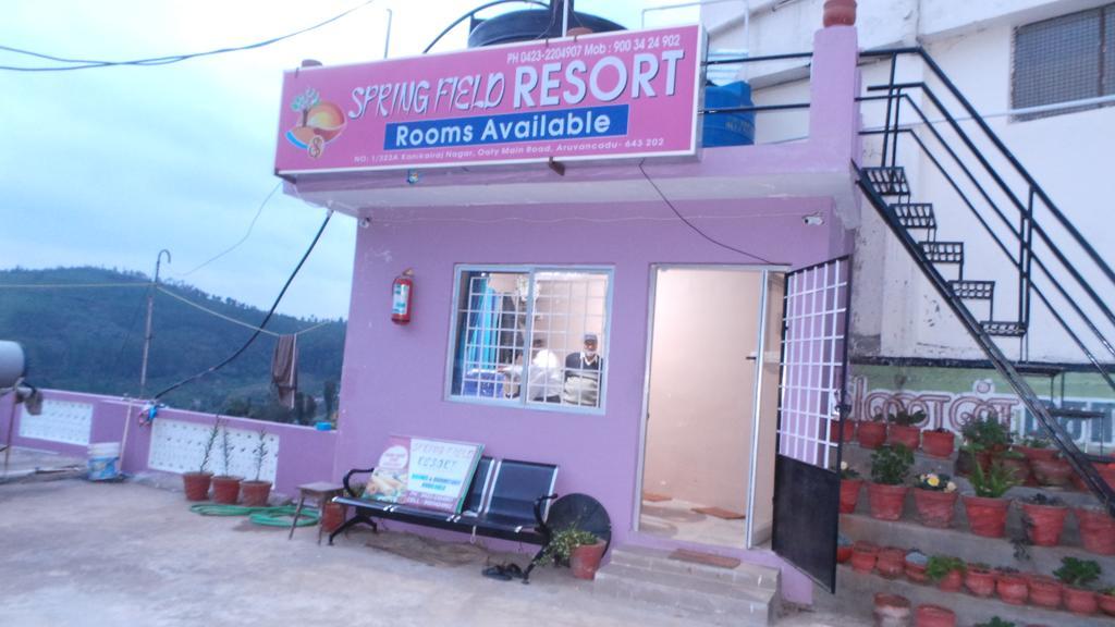 Spring Field Resort Udagamandalam Exterior foto